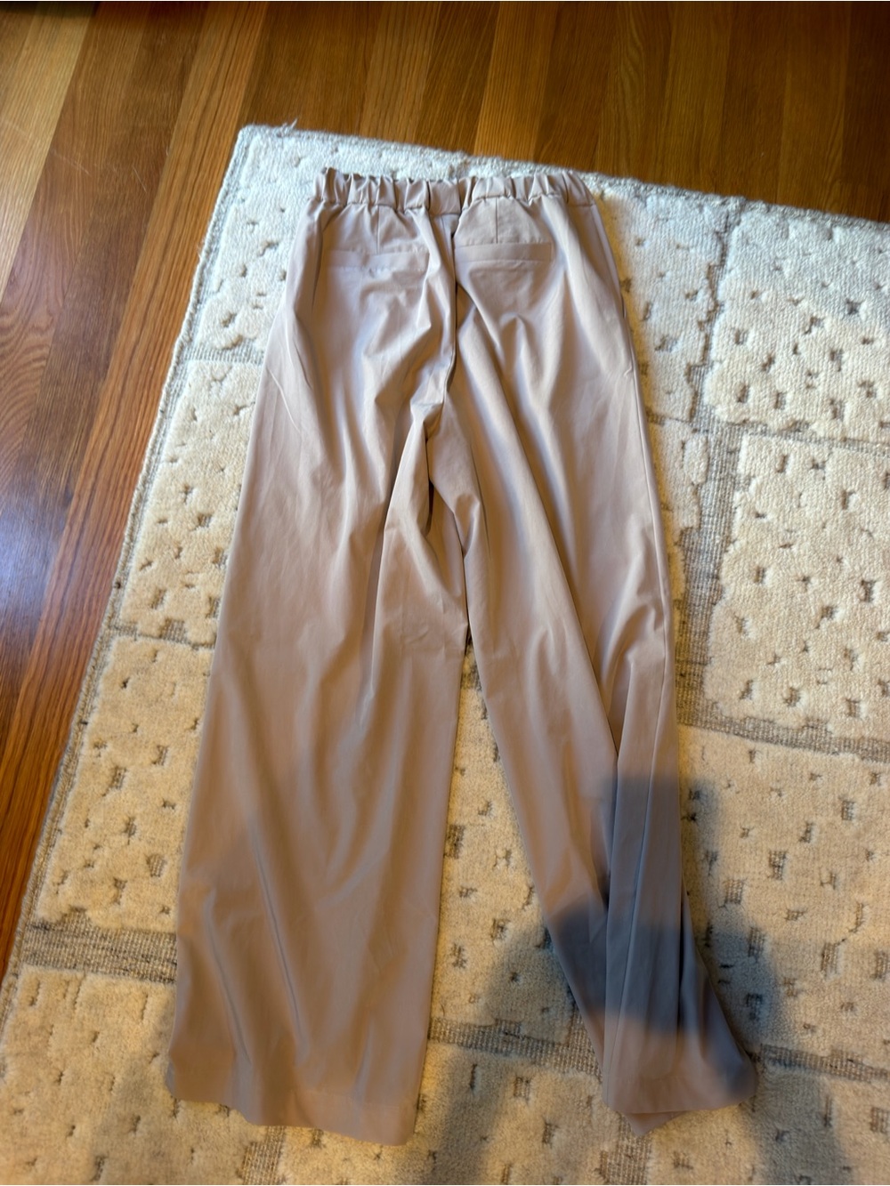 Varley Wide Leg Waist Pants Beige XS